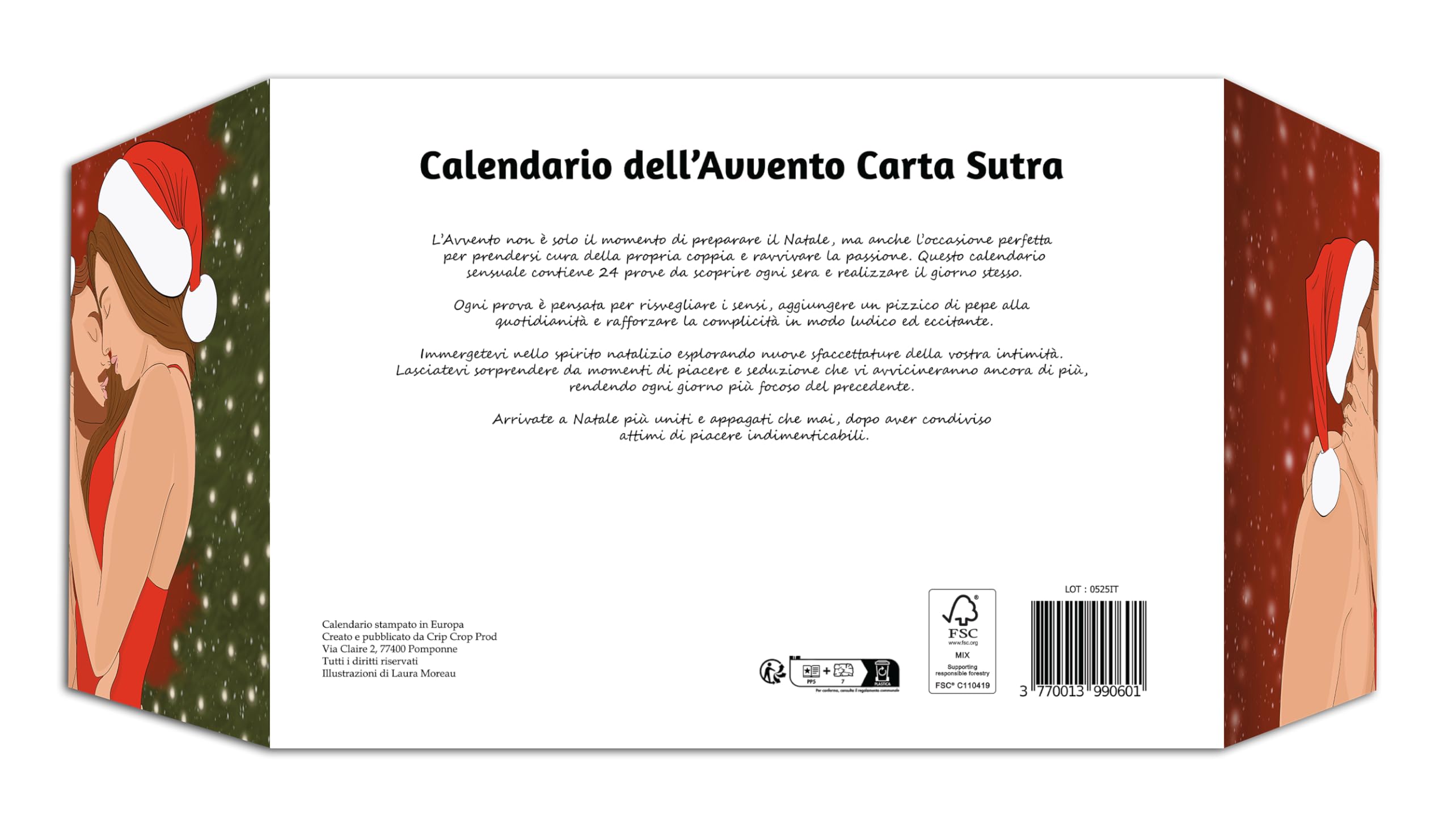 Calendario dell’Avvento Coppia 2025 – Idea Regalo Uomo e Donna – 24 sfide per ravvivare la vostra relazione prima di Natale – San Valentino 2026 – Formato A4