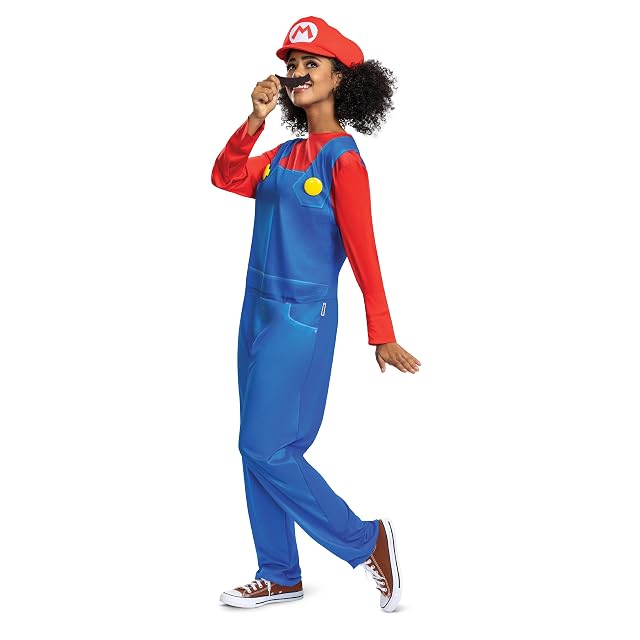 Foto 4 de 7 de Disguise Super Mario, Disfraz Clásico Adulto, S/M