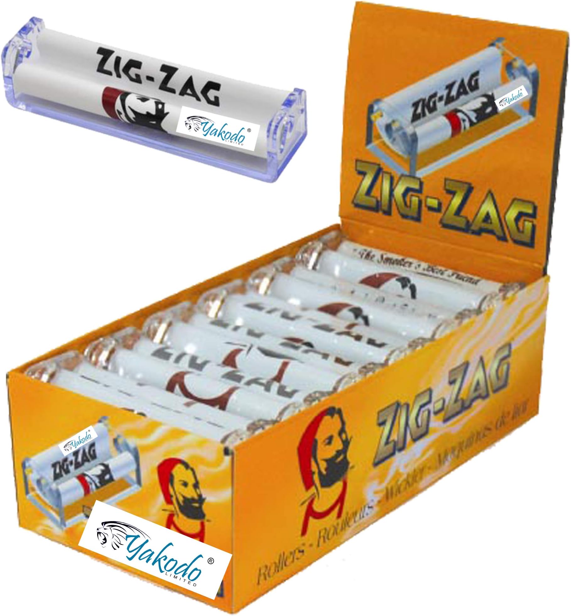 ZIG ZAG 12 X Zig Zag Regular Rolling Machines Full Box of 12 Bargain!!! by TheSimplyToys
