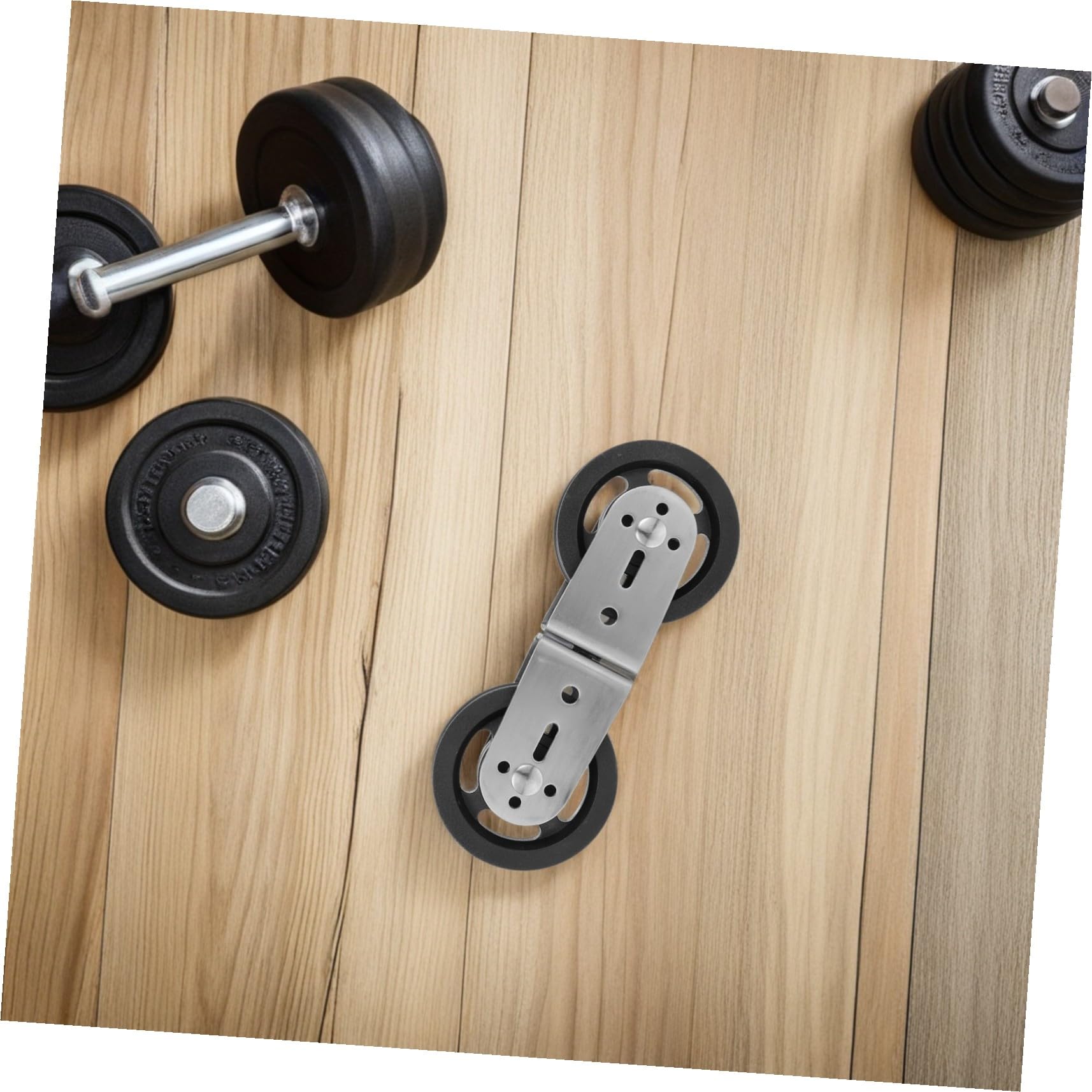 UPKOCH Doppelrollen Fitnessgeräte Umlenkrolle aus Robustem Kunststoff Geräuschlose Seilrolle für Kabelzug Heimtrainer Seilzug Zubehör für Krafttraining und Wäscheleine