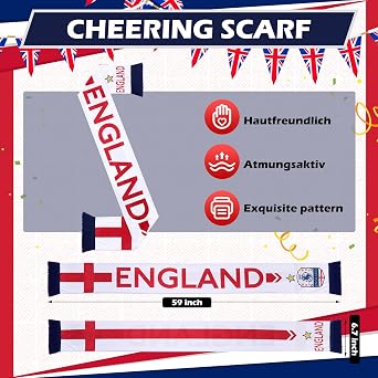 Eurzom Soccer Scarves Spain Double Sided Polyester