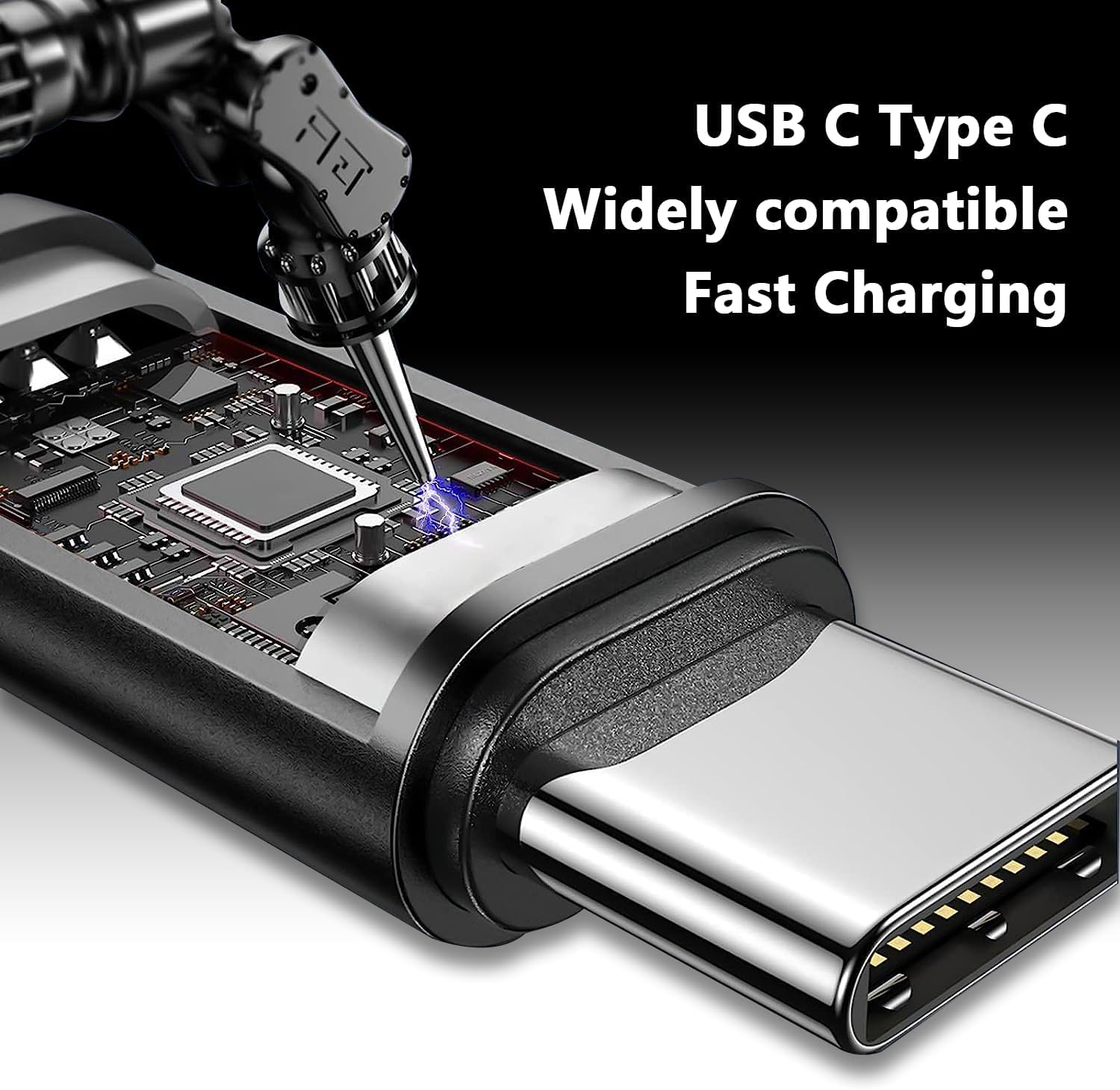 GDTOWD 65W USB Type C Laptop Charger Compatible with Dell Latitude 5540 5420 5520 5430 5320 7420 7275 7440 5440 5450 7430 7400 5550 5530 9410 XPS 13 Chromebook 3100 Fast Charging Computer AC Adapter - Image 4