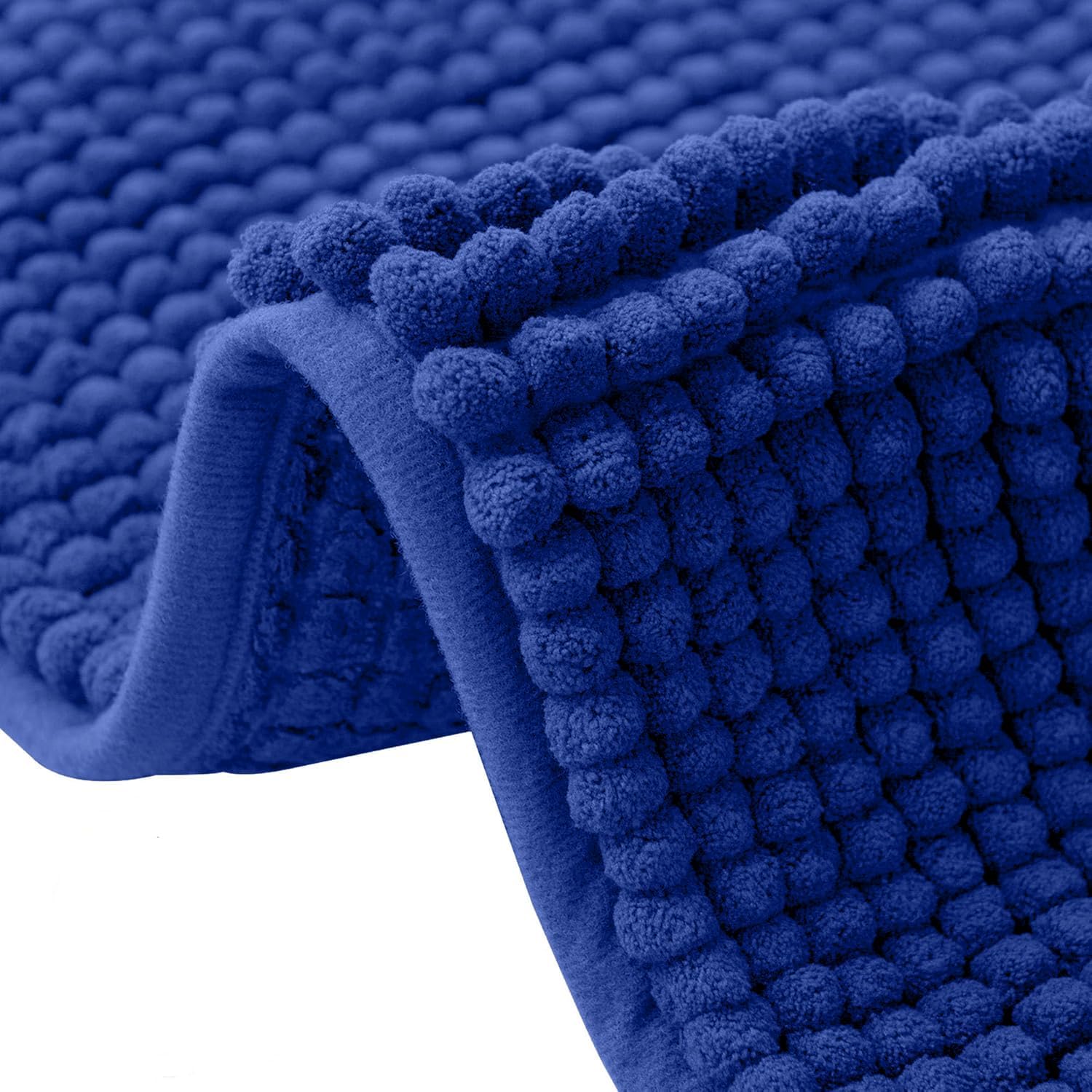 Flintronic Alfombra de Baño Antideslizante, Microfibra de Chenille, Lavable a Máquina, Suave y Cómoda, Súper Absorbente, para Bañera, Ducha y Baño (40 x 60cm, Gris) — view 13