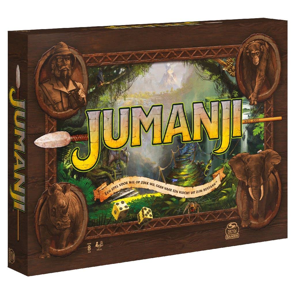 Spin Master Games Jumanji Het Game - Przygodowa gra planszowa - (wersja holenderska)