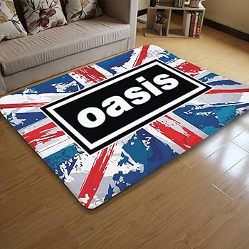 Oasis ロゴ ラグマット 新品未開封】oasis ロゴ 30周年 特別展 ラグマット - メルカリ