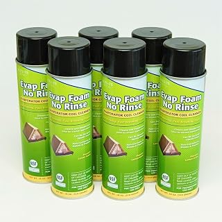 for Nu-Calgon 4171-75 for Evap Foam No Rinse Evaporator Coil Cleaner, 18 oz. - Pack of 6