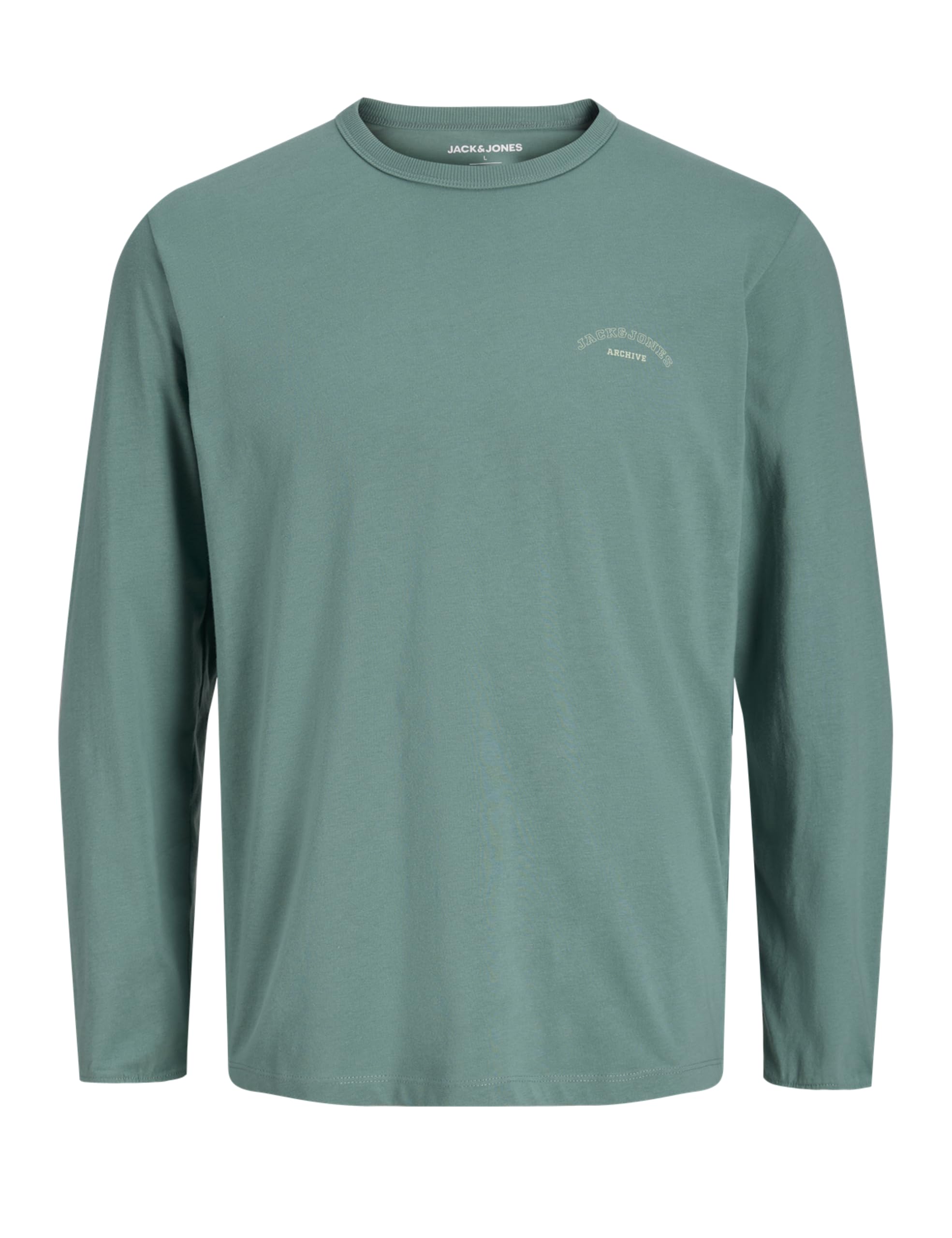 JACK & JONES Herren Jjcollege Logo Tee Ls Crew Neck Jnr