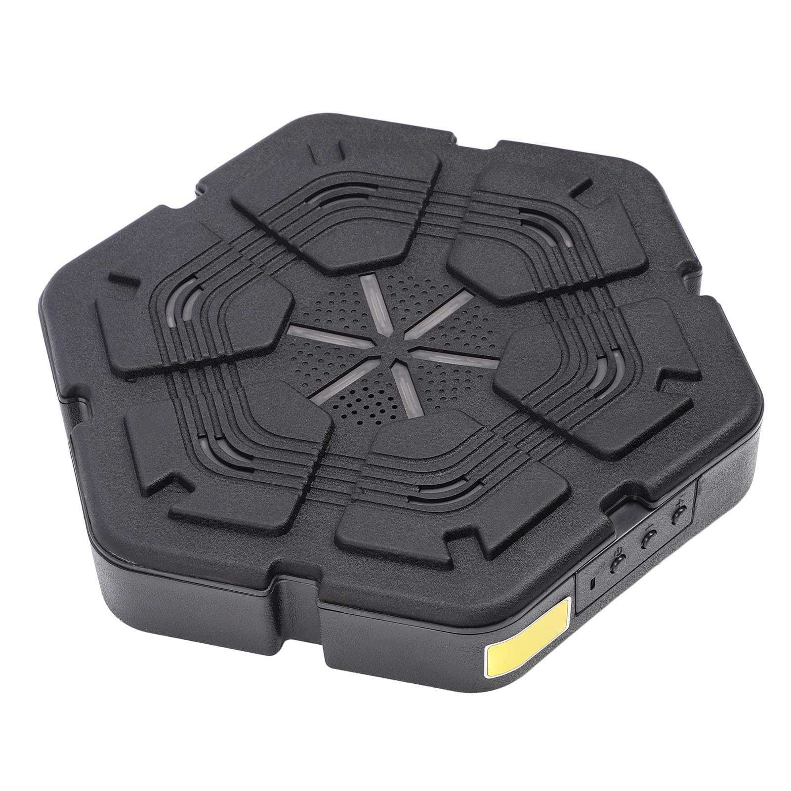 Alomejor Máquina de Boxeo Musical, Objetivo de Boxeo Electrónico Montado en la Pared con Pantalla LED con Reproducción de Música Inteligente y Protectores, para Entrenamiento en Casa,