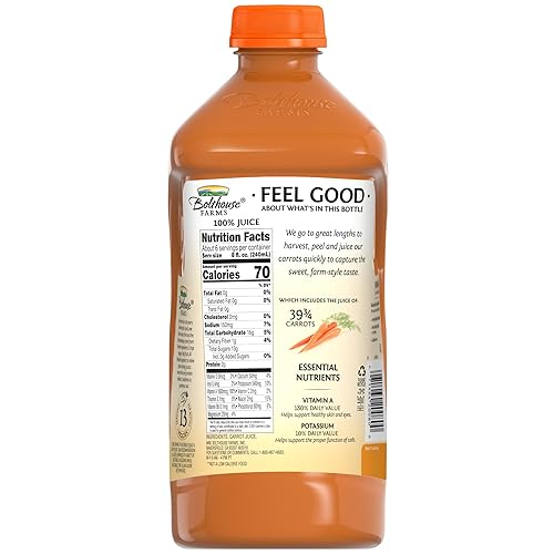 Miniatura 2 de Bolthouse Farms Batido de jugo de verduras, 100% zanahoria, botella de 52 onzas líquidas