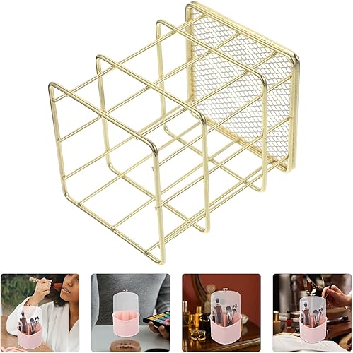 Miniatura 5 de NUOBESTY Contenedor de almacenamiento multifuncional de escritorio para lápices para estudiantes, soporte giratorio para lápices, portalápices