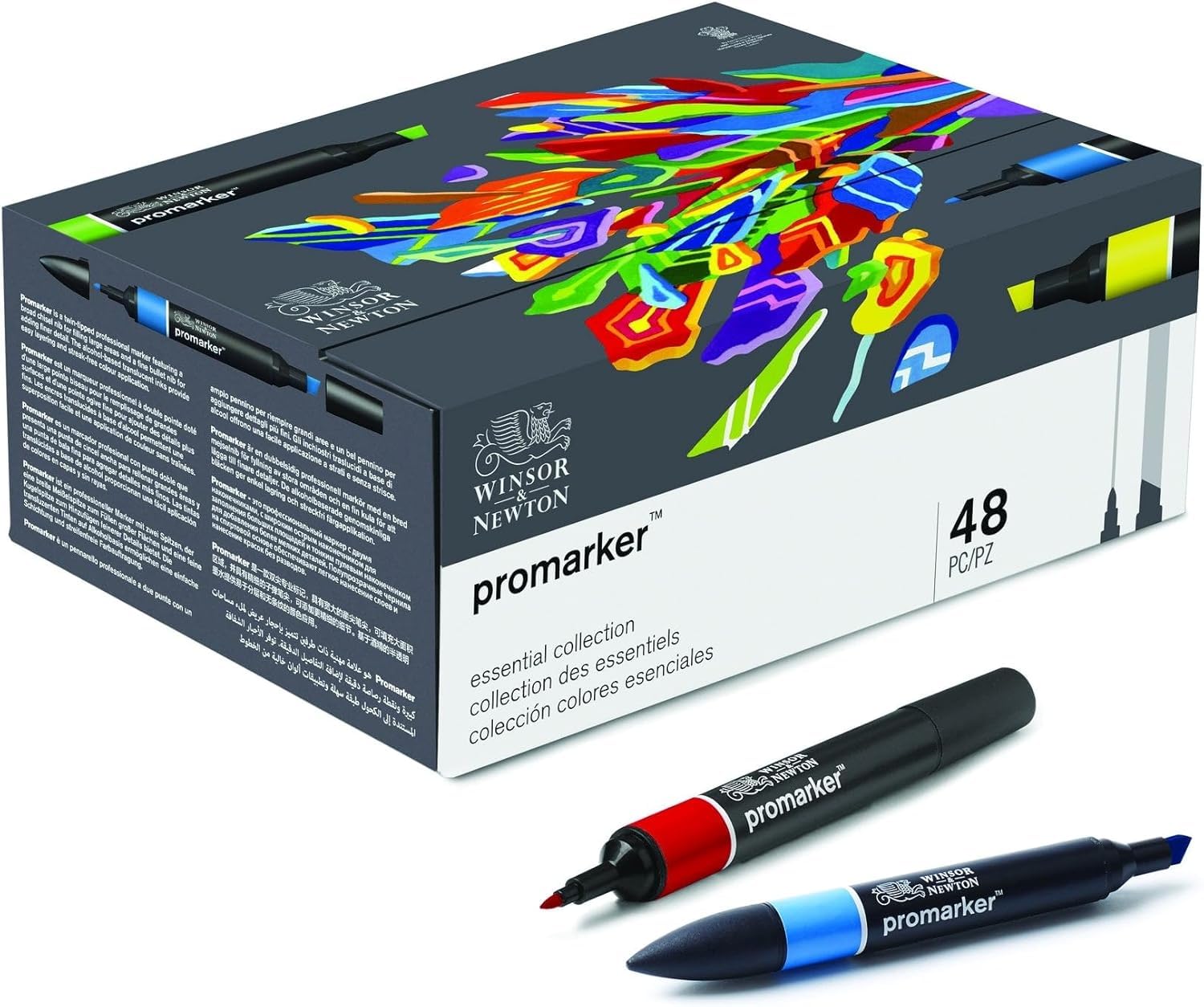 Pennarelli NeonMarker - set 6 Toni Fluorescenti - Winsor&Newton