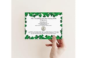 "Something Borrowed" Sixpence Coin & Card for Bride