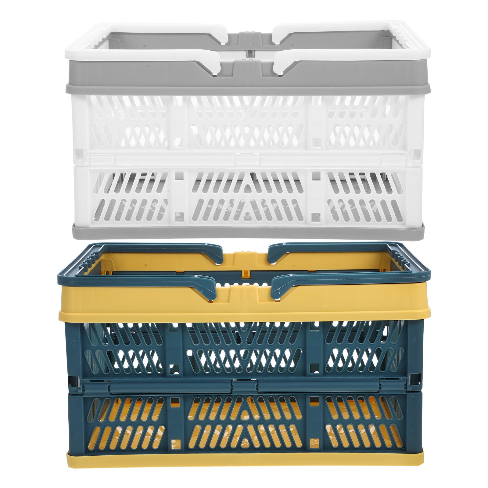 Bacs de rangement en plastique parfaits pour organiser la chambre et le coffre auto