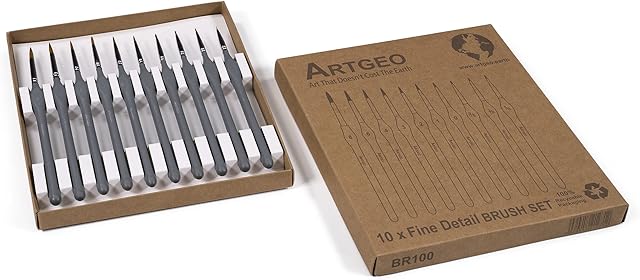 Artgeo Fine Detail Paint Brush Set