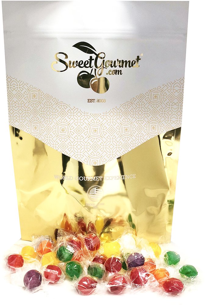 SweetGourmet Assorted OldFashioned Sour Balls Hard Candy