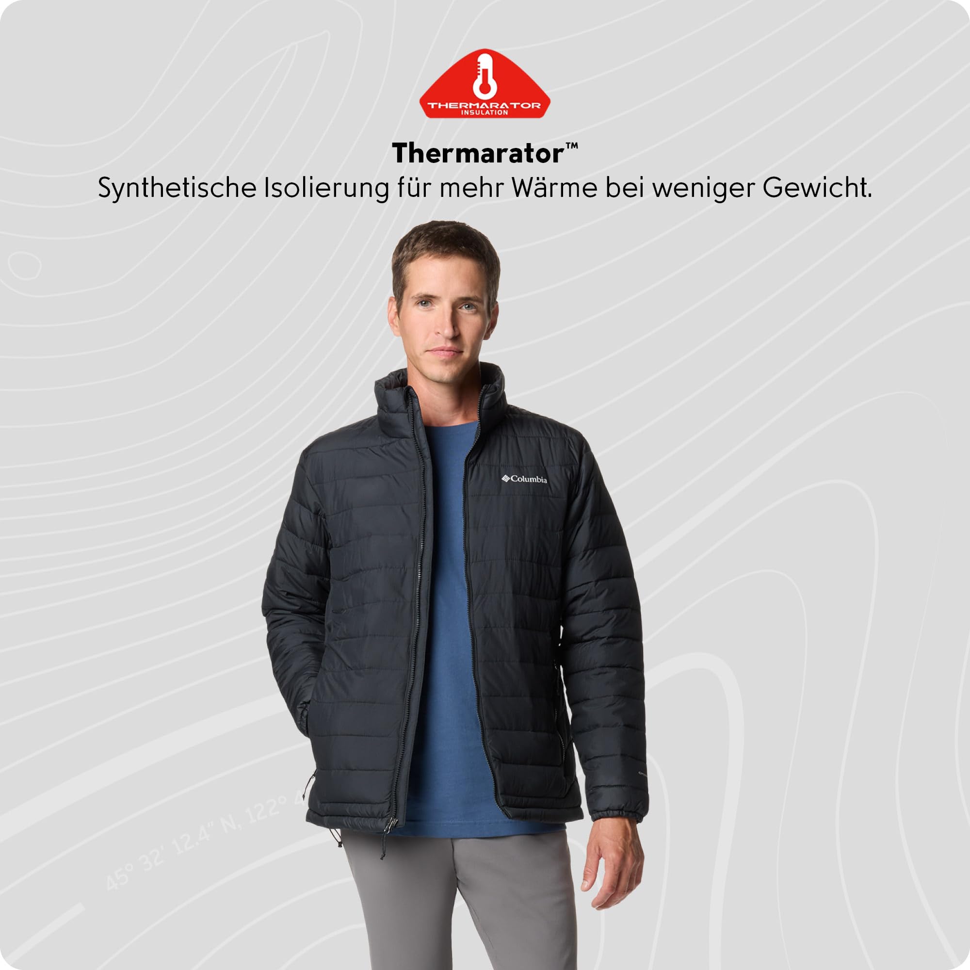 Columbia Powder Lite II Jacket, Steppjacke für Herren