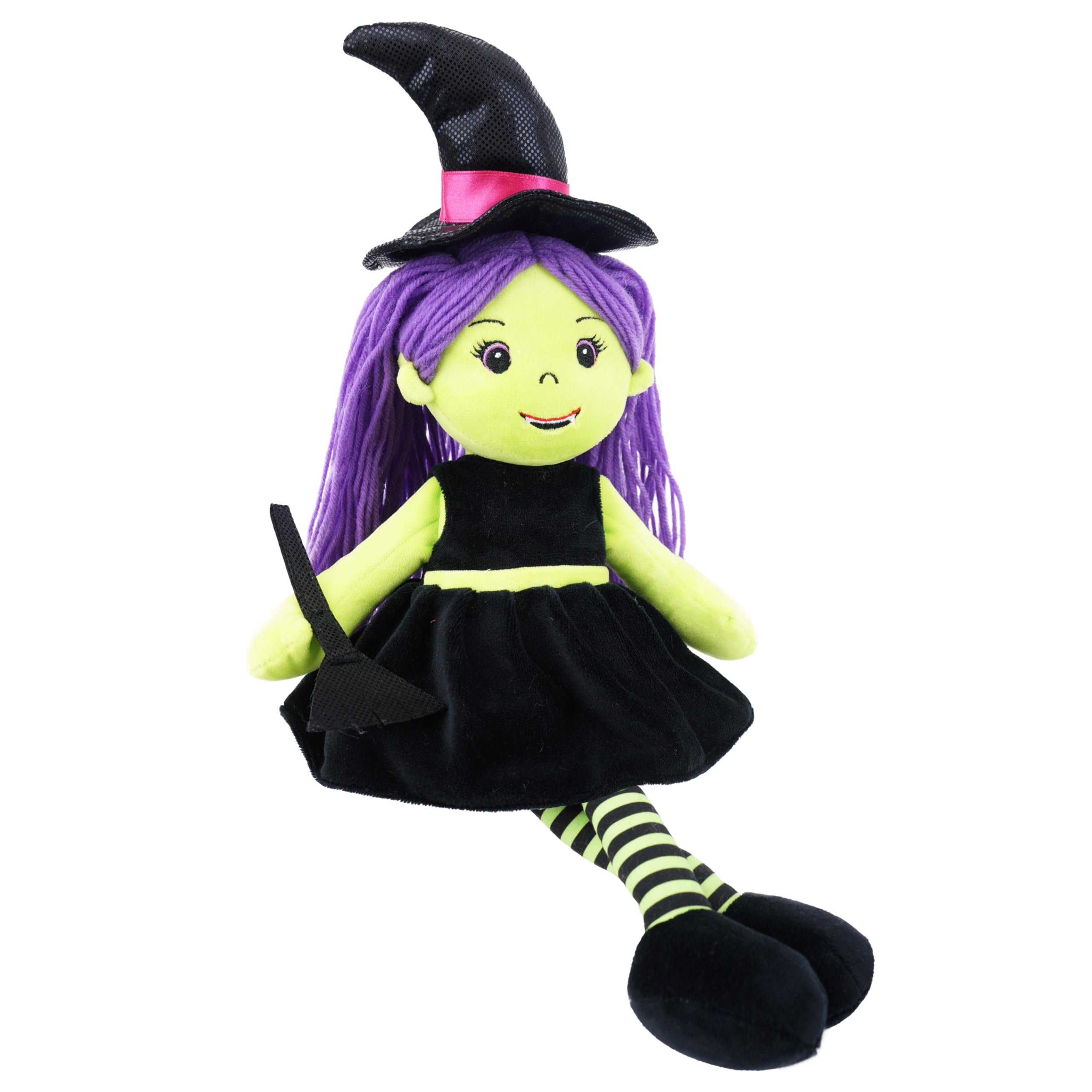 Lullaberry 35cm Snuggle Cutie Sophie - Soft Cuddly Witch Doll - Adorable for Kids & Toddlers - M, Witch M, Medium - Image 2