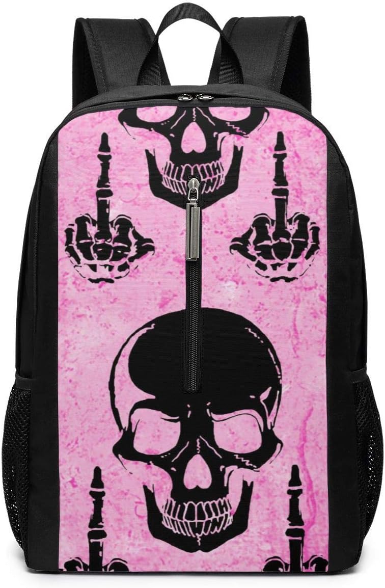 Pink skull backpack Clearance