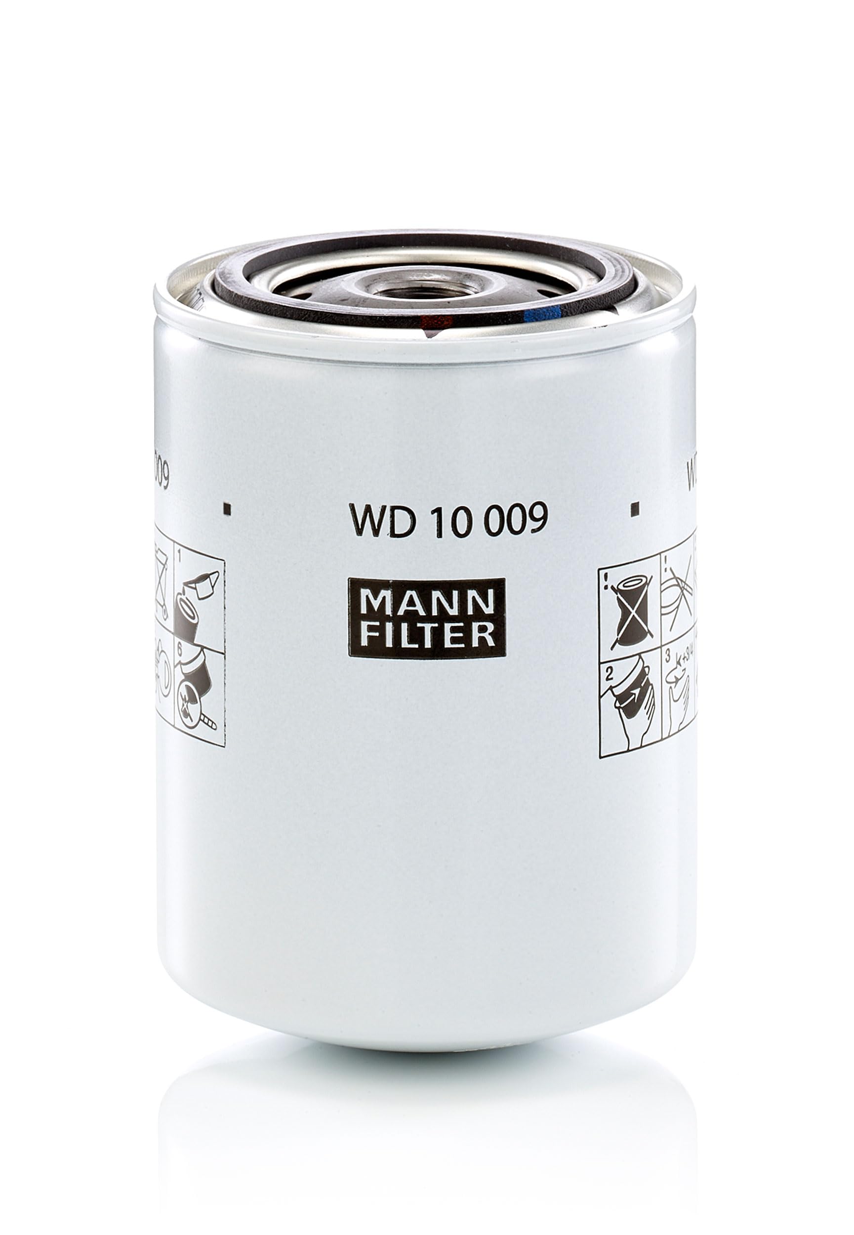 MANN-FILTER WD 10 009 Oil Filter Hydraulics filter - for Off-Highway Applications