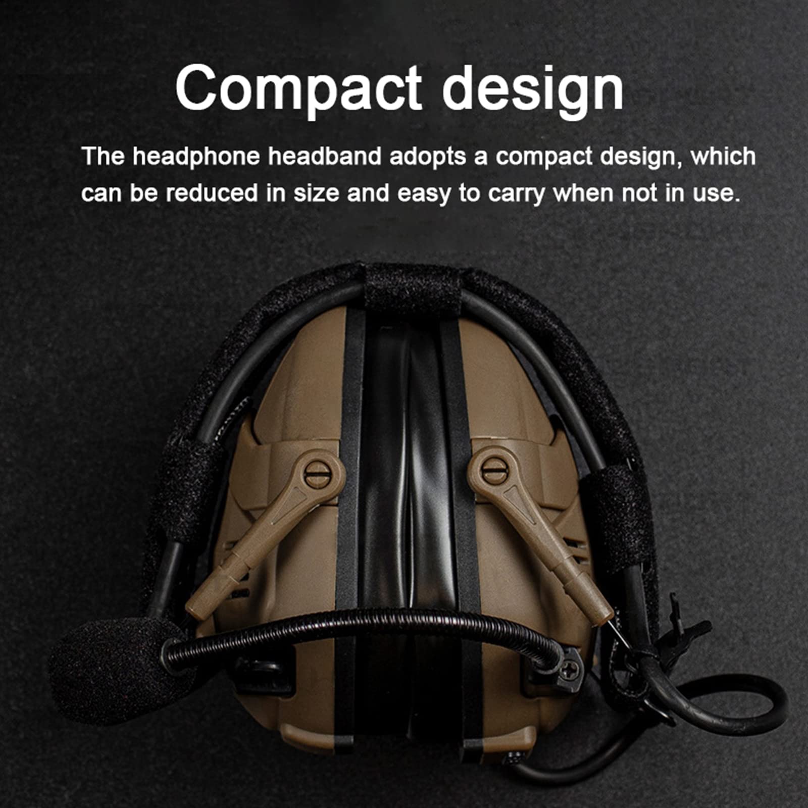 Taktyczny zestaw słuchawkowy Bluetooth z redukcją szumów, Ops Core Arc, kask polowanie, redukcja szumów, słuchawki do szybkiego kasku, adapter, szumy, szary