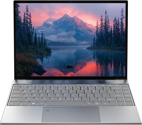 Exilapsire Computadora portátil de 15.6 pulgadas, Intel Celeron N3450 de cuatro núcleos, 4 GB de RAM y SSD de 192 GB, computadoras portátiles