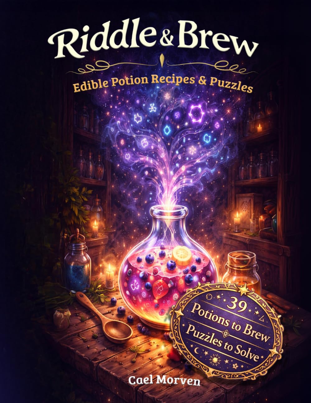 Riddle & Brew - Apprentice Brewers - Edible Potions: 39 Drinkable Potion Recipes, Riddles & Challenges for Young Brewers - The Screen-Free Activity ... Certificate (Riddle & Brew Edible Magic)
