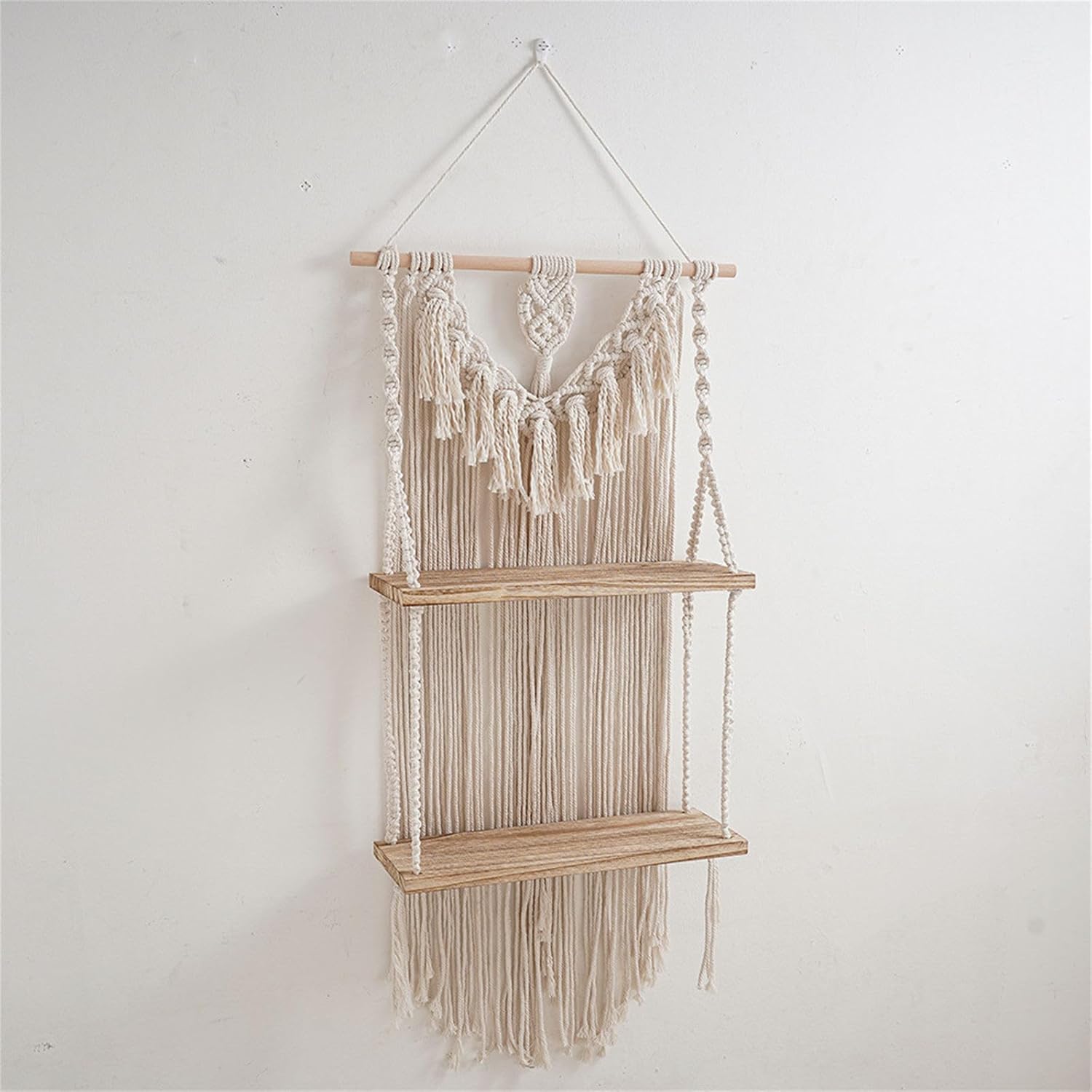 多機能レトロな壁の棚と掃除が簡単な木製の壁の棚のオーガナイザーは、小さなアイテムや鍵の勉強に最適です