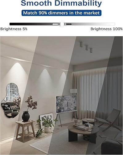 Miniatura 4 de Bombillas LED regulables GU10, 5 W 50 W, 4000 K blanco natural, paquete de 6, ahorro de energía, 35000 horas para iluminación empotradapistapunto