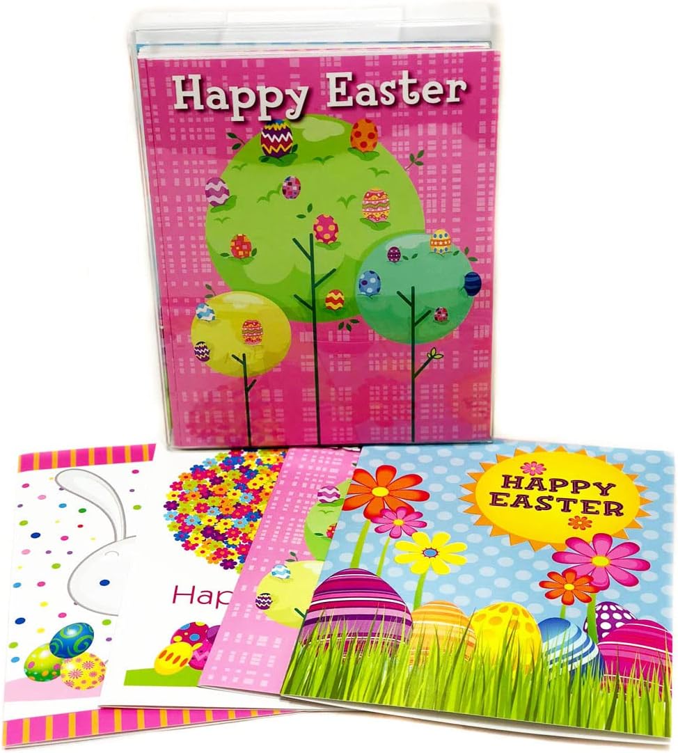 Stonehouse Collection 20 A2 Clear Plastic Greeting Card Box - Set of 20, 5 3/8 x 1 x 7 3/8