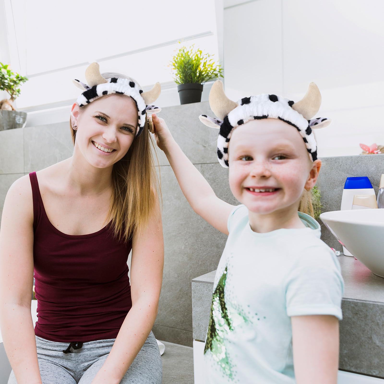 Cow Ears Makeup Headband - Image 4