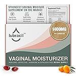 Lubracil Vaginal Moisturizer Pills for Dryness and Moisture - Sea Buckthorn Oil, Omegas 6, 7, & 9, Vitamins A & E - Nourishes Vaginal Wetness & Hydration for All Women - 60 Wet Pills, 1 Pack