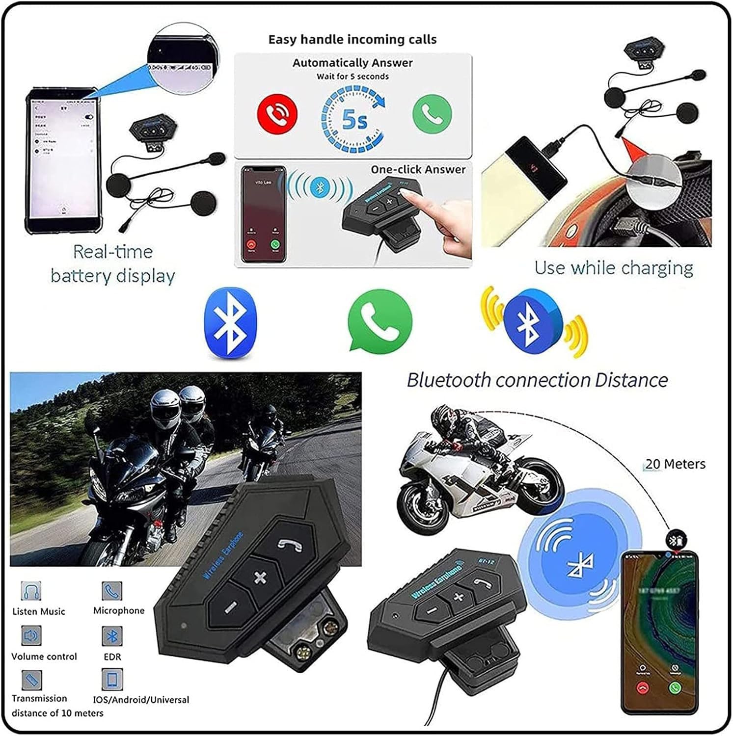 Retrò Elmetto Tedesco Casco Motociclista Caschi Cromwell DOTECE Omologato Bluetooth Caschi Moto Jet E Demi-Jet Con Visiera Mezzo Casco Per Scooter Street Uomo Donna