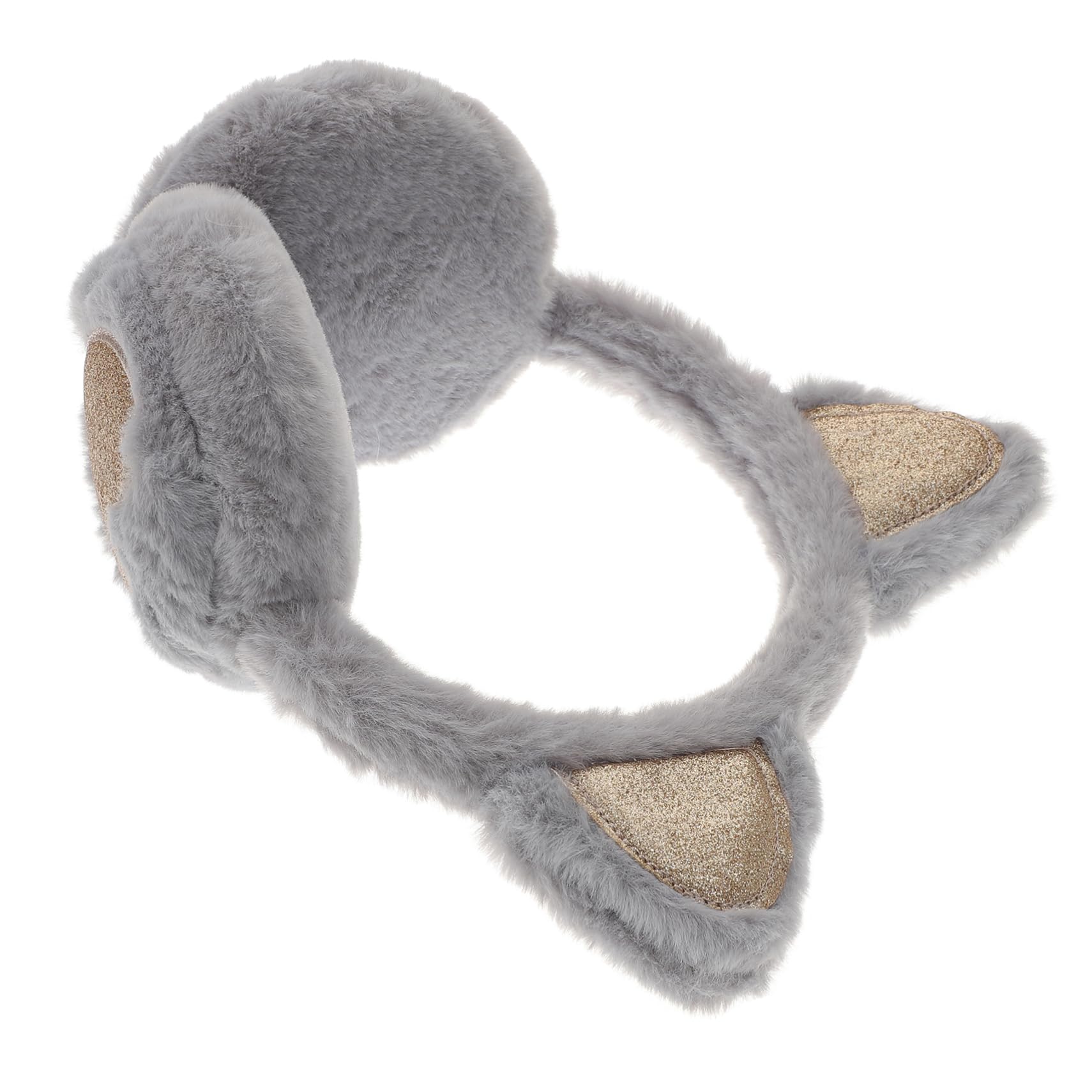 VANZACK Warm Keeping Earmuffs for Kids Plush Cat Ears Outdoor Winter Ear Muffs