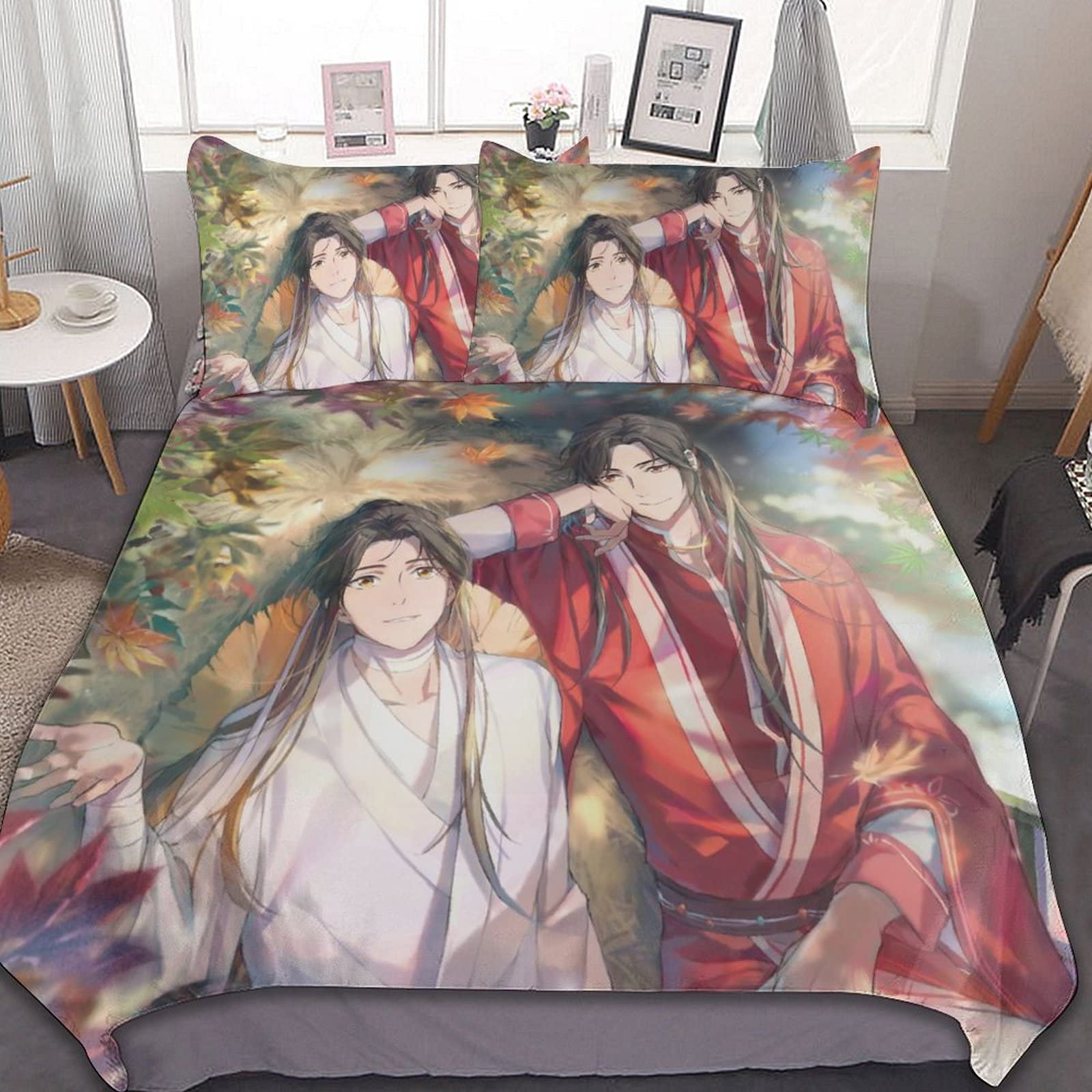 Amazon｜天官賜福 布団カバー 3点セット シングル 寝具カバーセット