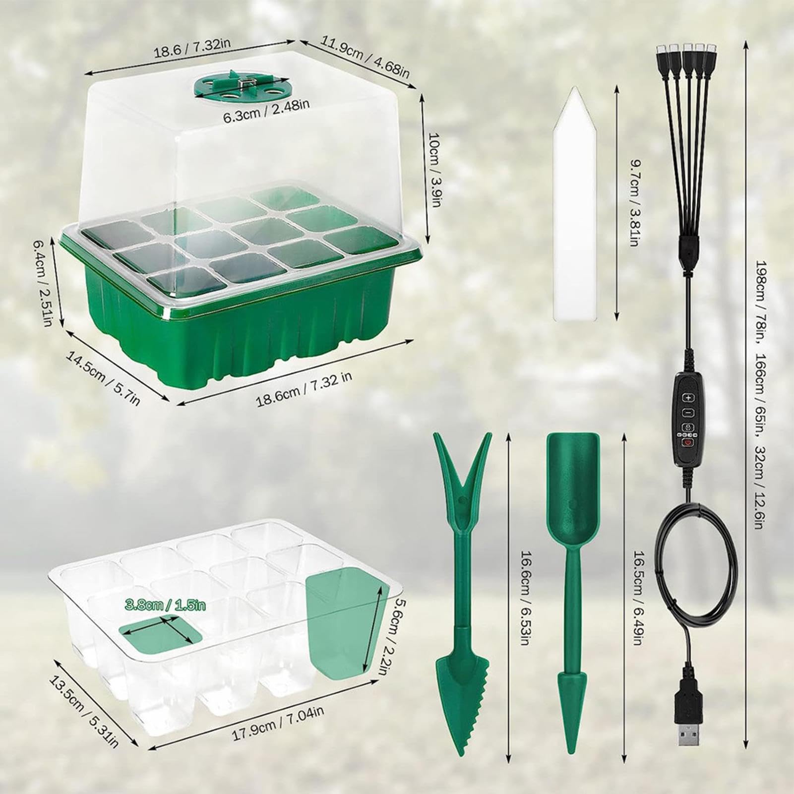 Plateaux pour, Kit Initial de Jardinage intérieur, Plateau de Germination des, Kit de Propagation des, Kit de Propagation des Clones, Kit de démarrage des de dans
