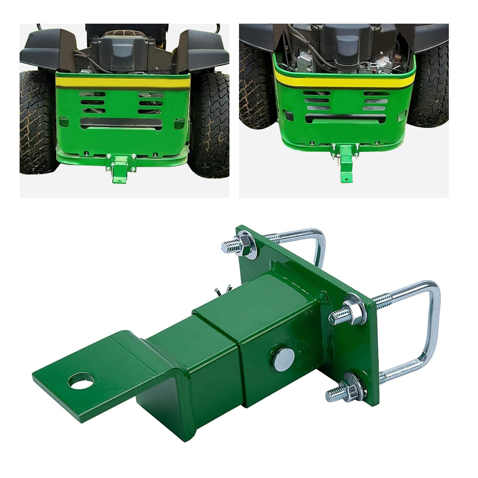 HECASA Zero Turn Mower Lawn Hitch Receiver Compatible with John Deere Gas