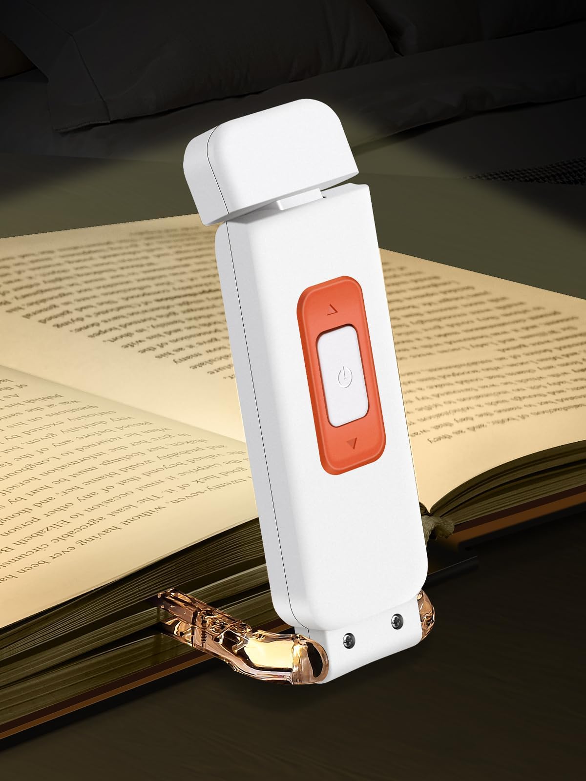 HIONXMGA Book Reading Light,Silent Touch Book Lamp for Reading in Bed ...