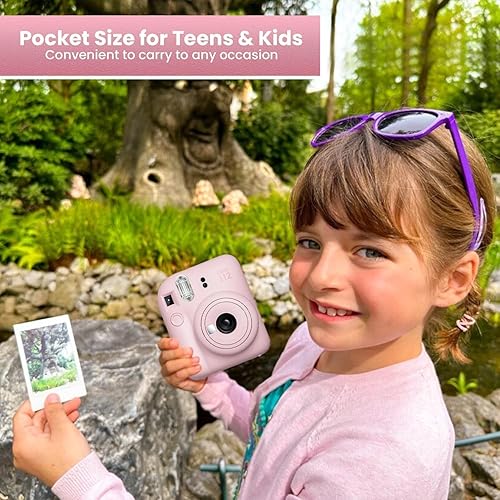 Miniatura 3 de Fujifilm Paquete de inicio de cámara instantánea Mini 12 incluye un paquete de mini película (60 hojas) + 4 pilas AA + paño de limpieza de lentes