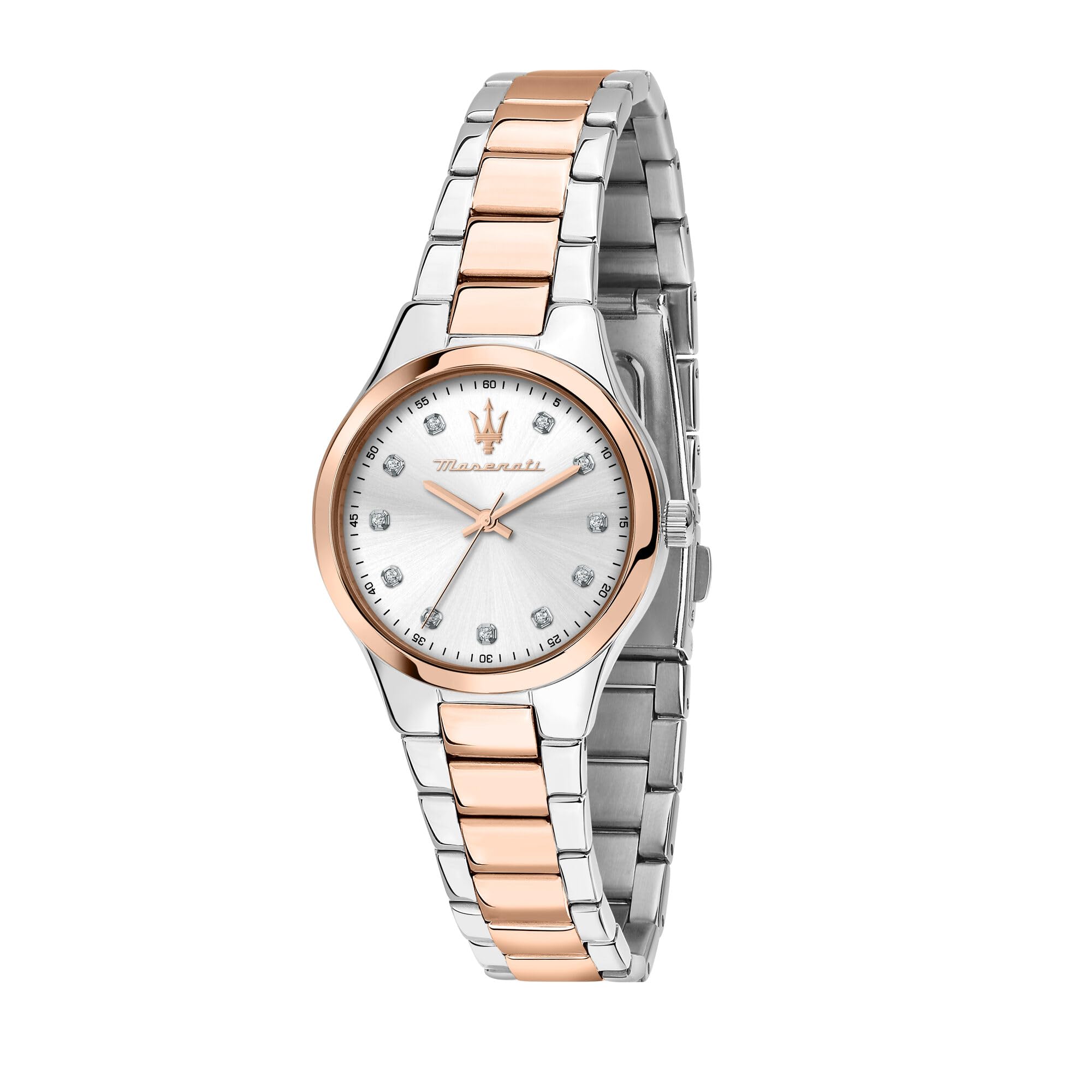 Maserati Stainless Steel Classic Analog Dial Color Silver Women Watch - R8853151502, Silver Band (B0BXM3RM54) Amazon Price History, Amazon Price Tracker