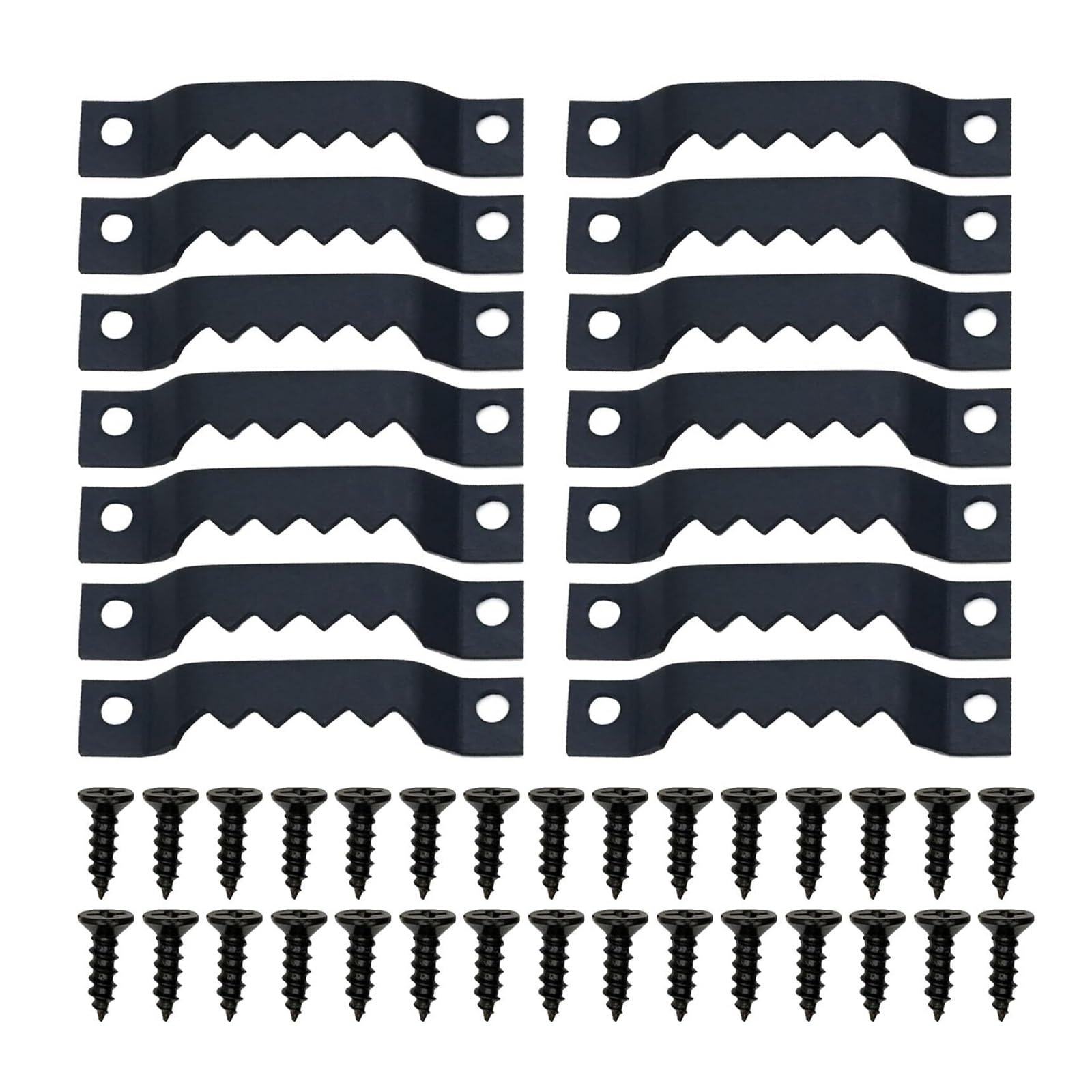 200Sets Heavy Duty Picture Hangers Sawtooth Frames