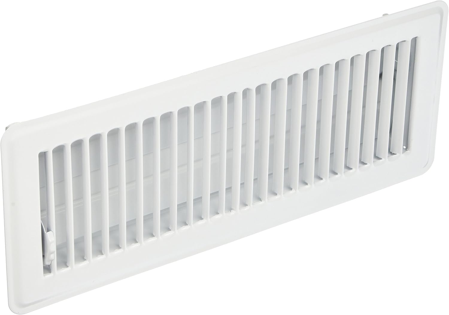 MINTCRAFT FR01-4X12W ProSource Floor Register, 4 in H X 12 in W, Steel, 4 x 12