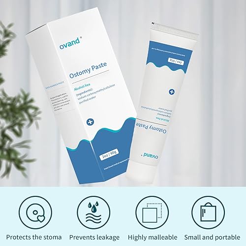 Miniatura 7 de Pasta protectora de ostomía para la piel de estoma  Suministros de barrera protectora para la piel de ostomía  Pasta protectora de piel adhesiva