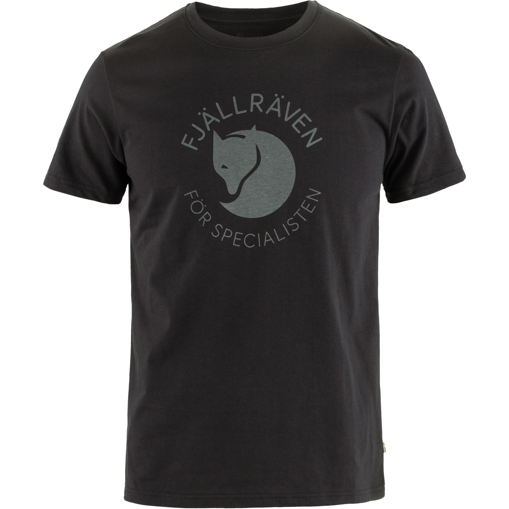 Fjällräven Men's Black Fjallraven Fox T-Shirt M, Xxl
