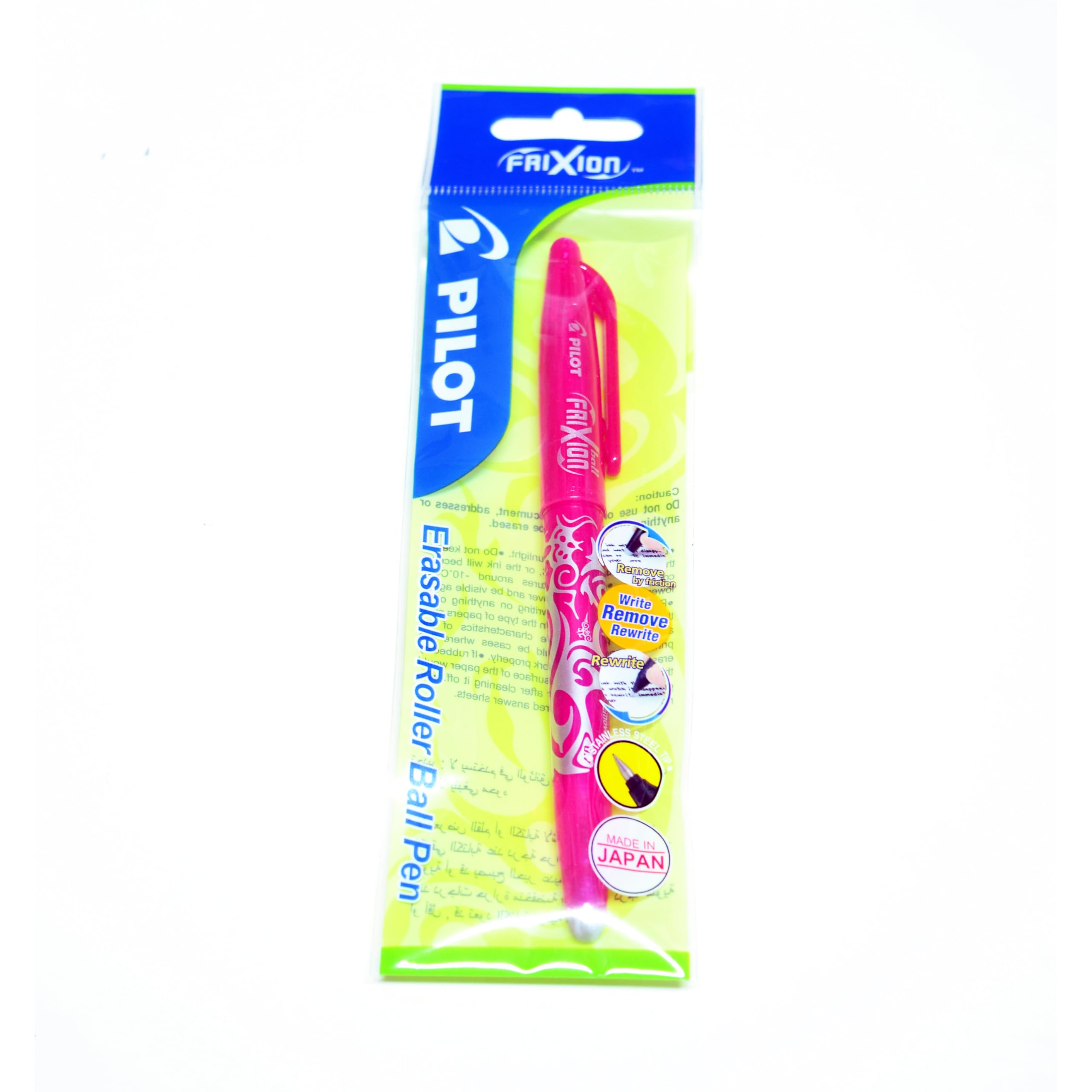 Frixion Erasable Roller Ball Pen, 0.7 mm Tip Size, Red