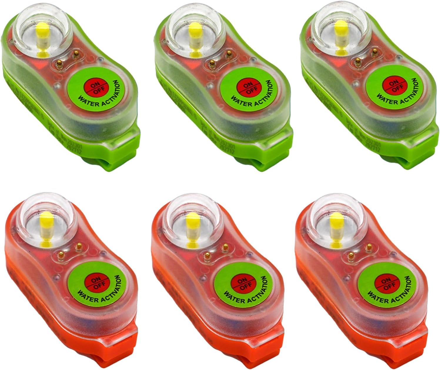 Generico Gilet di Salvataggio Luce A LED - LED al Luce Stroboscopica Giubbotto Salvavita Flash, per Sopravvivenza in Acqua di Emergenza per Una Maggiore visibilità e Sicurezza