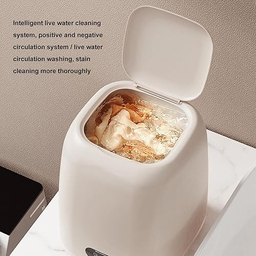 Miniatura 3 de Pssopp Lavadora portátil de 9 L, mini lavadora 2 en 1 con secadora giratoria para apartamentos, casas rodantes, viajes al aire libre y cuidado de la