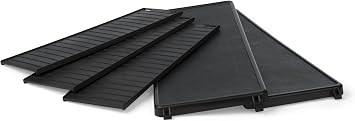 Prevue Pet Products Replacement Platform Shelves & Ramps Set - Cage Platforms & Ramps for Feisty Ferret Home Enclosure, Small Animal Habitat Accessories for Ferrets, Rats, Chinchillas - Black