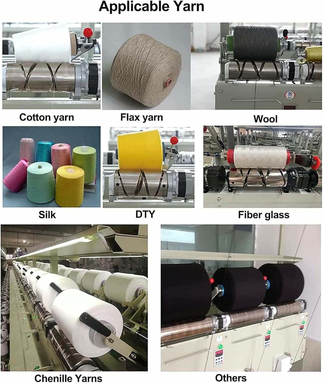 Electric Yarn Winder, Fast Yarn Winder, Maximum Capacity 500G, Adjustable Speed, Multi-Layer Yarn Combination, Household Wool Twisting Machine
