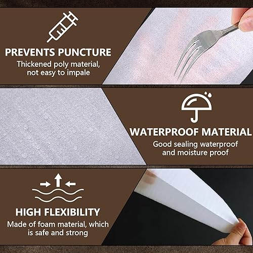 Miniatura 4 de 2 juegos de separadores de vidrio para mudanza, embalaje de platos, cajas de mudanza de cocina, con 24 bolsas de espuma que cabe en caja de 16 x 12