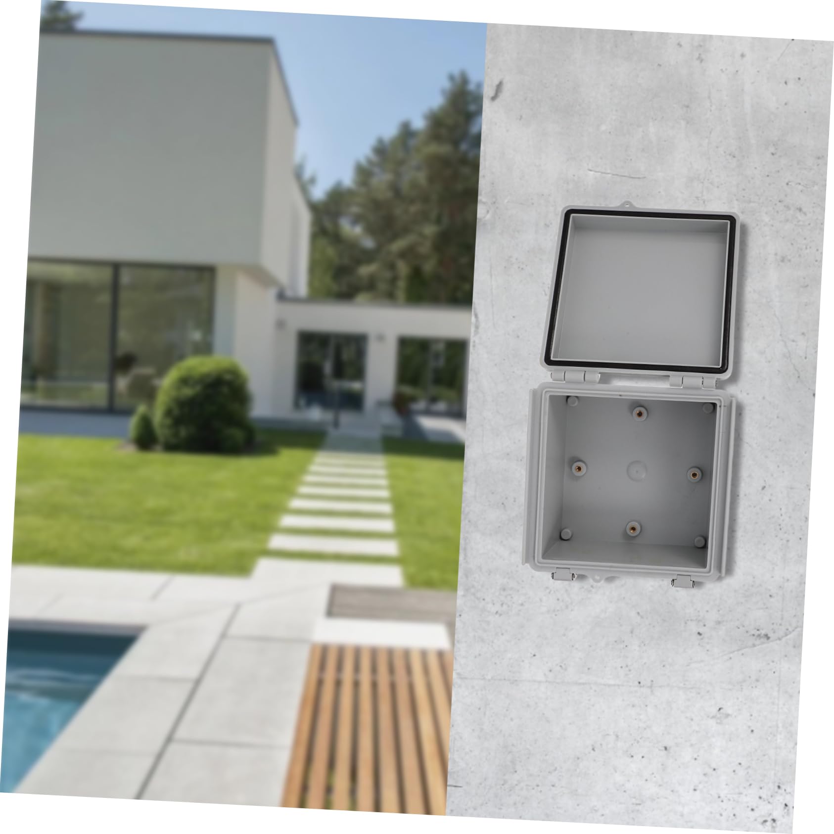 Boîte De 2 Pièces Boîte de jonction étanche pour câble boîtes de jonction de puissance cas de projet électrique boîte de derivation etanche Boîte de jonction électrique abdos